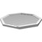 Ekena Millwork Octagonal Surface Mount PVC Gable Vent w/ 2"W x 2"P Brickmould Sill Frame, 36"W x 36"H GVPOC36X3603SN - alternate 4